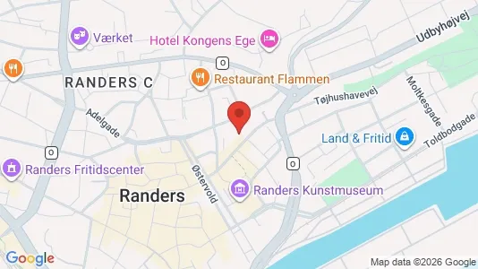 Lejligheder til salg i Randers C - Foto fra Google Street View
