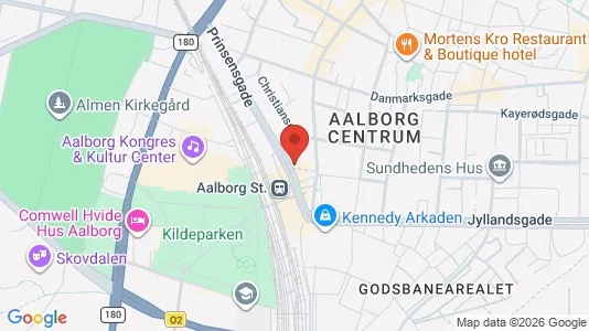 Lejligheder til salg i Aalborg Centrum - Foto fra Google Street View