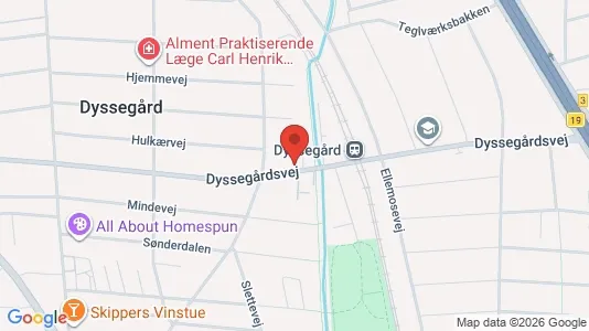 Lejligheder til salg i Dyssegård - Foto fra Google Street View