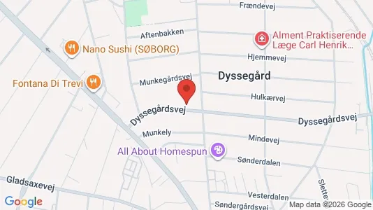 Lejligheder til salg i Dyssegård - Foto fra Google Street View