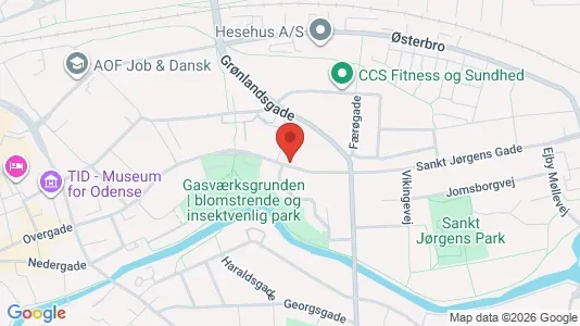 Lejligheder til salg i Odense C - Foto fra Google Street View