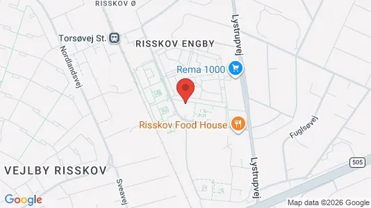 Lejligheder til leje i Risskov - Foto fra Google Street View