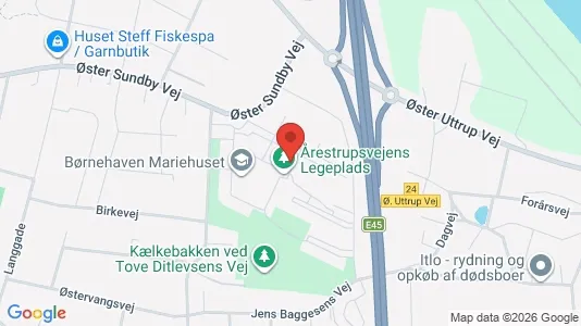 Lejligheder til salg i Aalborg Centrum - Foto fra Google Street View