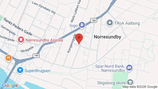 Lejligheder til salg i Nørresundby - Foto fra Google Street View