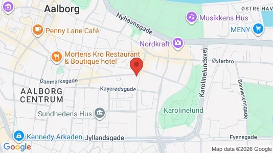 Lejligheder til salg i Aalborg Centrum - Foto fra Google Street View