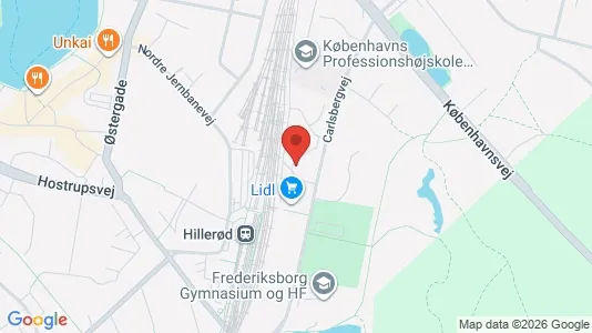 Lejligheder til leje i Hillerød - Foto fra Google Street View