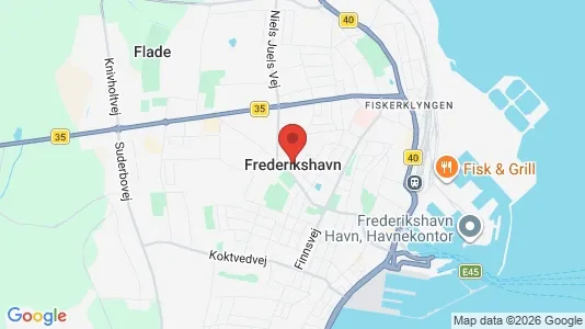 Lejligheder til leje i Frederikshavn - Foto fra Google Street View