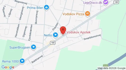 Lejligheder til leje i Vadum - Foto fra Google Street View