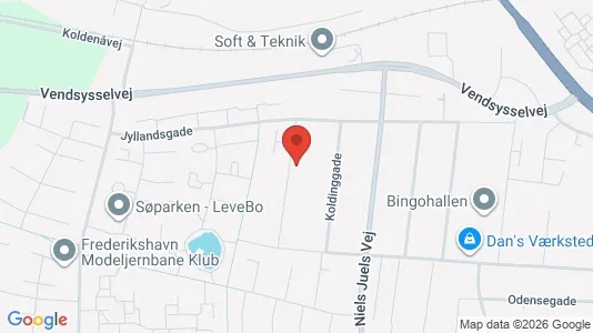Lejligheder til salg i Frederikshavn - Foto fra Google Street View