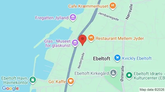 Lejligheder til salg i Ebeltoft - Foto fra Google Street View