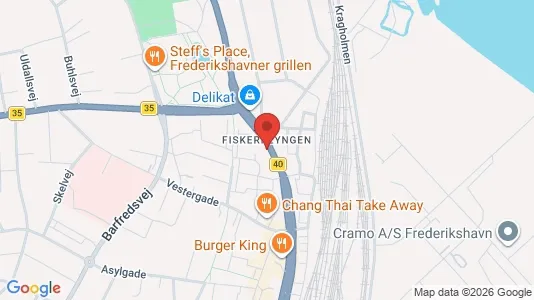 Lejligheder til leje i Frederikshavn - Foto fra Google Street View