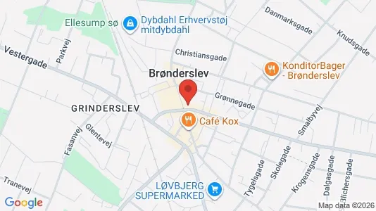 Lejligheder til salg i Brønderslev - Foto fra Google Street View