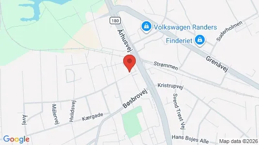 Lejligheder til salg i Randers SV - Foto fra Google Street View