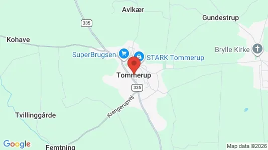 Lejligheder til leje i Tommerup - Foto fra Google Street View