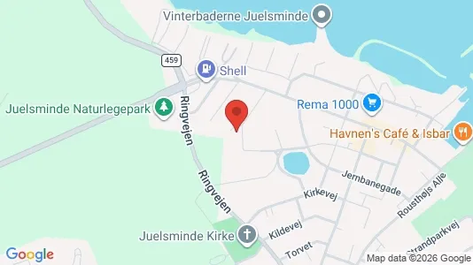 Lejligheder til leje i Juelsminde - Foto fra Google Street View