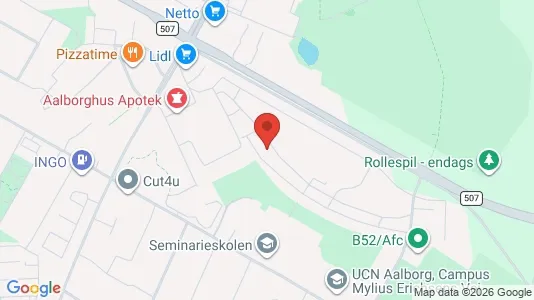 Lejligheder til leje i Aalborg SØ - Foto fra Google Street View