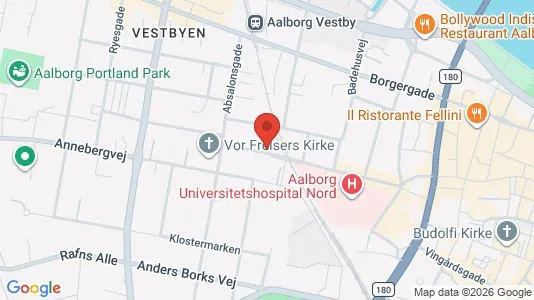 Lejligheder til leje i Aalborg Centrum - Foto fra Google Street View