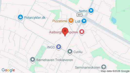 Lejligheder til leje i Aalborg SØ - Foto fra Google Street View