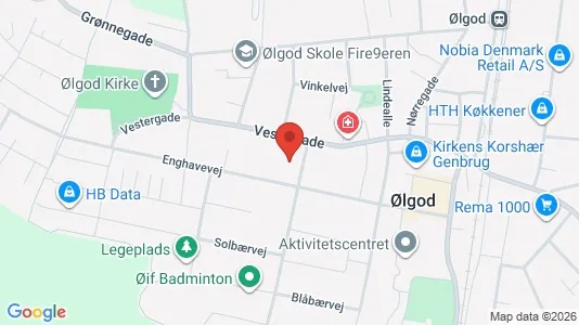 Lejligheder til leje i Ølgod - Foto fra Google Street View
