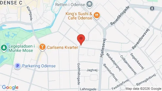 Lejligheder til salg i Odense C - Foto fra Google Street View