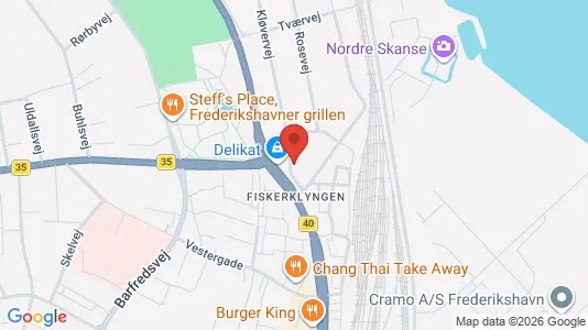 Lejligheder til leje i Frederikshavn - Foto fra Google Street View