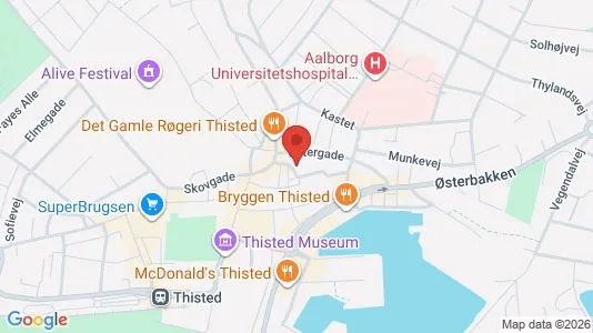 Lejligheder til salg i Thisted - Foto fra Google Street View