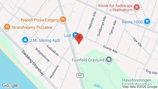 Lejligheder til salg i Esbjerg V - Foto fra Google Street View