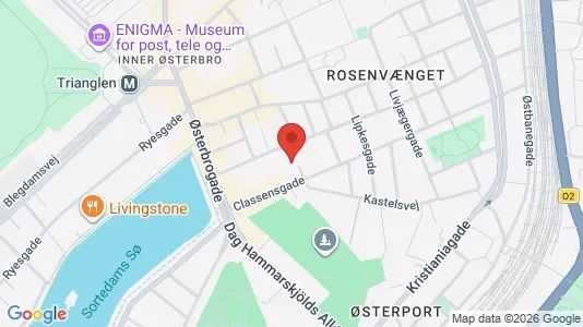 Lejligheder til salg i Østerbro - Foto fra Google Street View