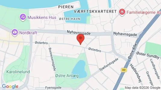 Lejligheder til salg i Aalborg Centrum - Foto fra Google Street View