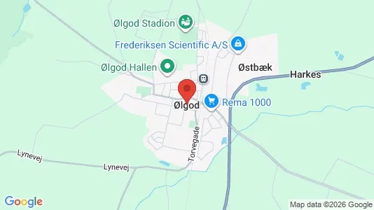 Lejligheder til leje i Ølgod - Foto fra Google Street View