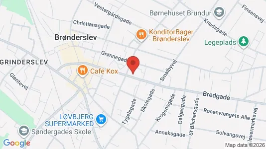 Lejligheder til salg i Brønderslev - Foto fra Google Street View