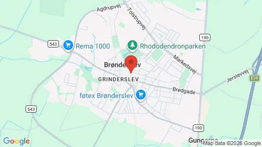 Lejligheder til salg i Brønderslev - Foto fra Google Street View
