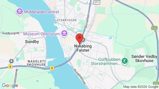 Lejligheder til salg i Nykøbing Falster - Foto fra Google Street View