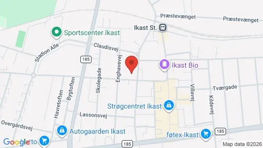 Lejligheder til leje i Ikast - Foto fra Google Street View