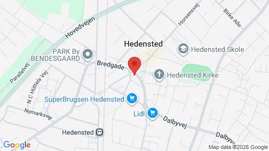 Lejligheder til leje i Hedensted - Foto fra Google Street View