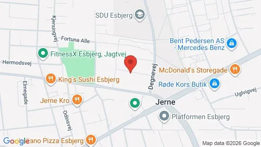 Lejligheder til salg i Esbjerg Ø - Foto fra Google Street View