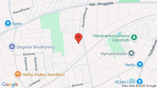 Lejligheder til leje i Slagelse - Foto fra Google Street View