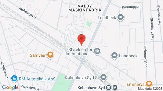 Lejligheder til leje i Valby - Foto fra Google Street View