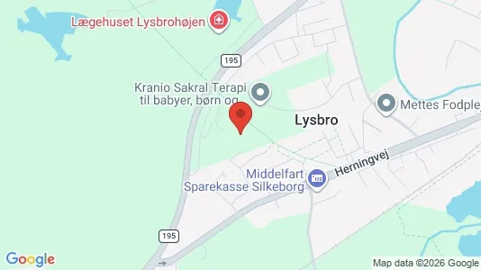 Lejligheder til leje i Silkeborg - Foto fra Google Street View