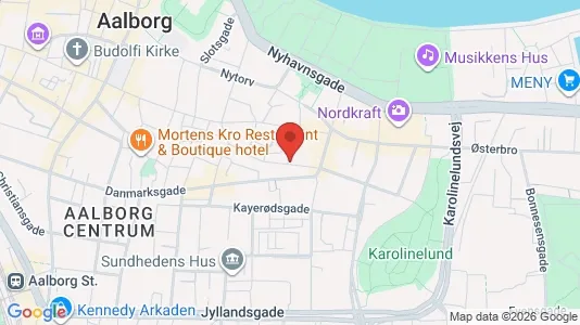 Lejligheder til salg i Aalborg Centrum - Foto fra Google Street View
