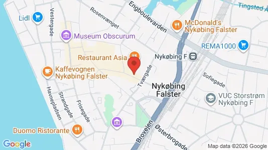 Lejligheder til leje i Nykøbing Falster - Foto fra Google Street View