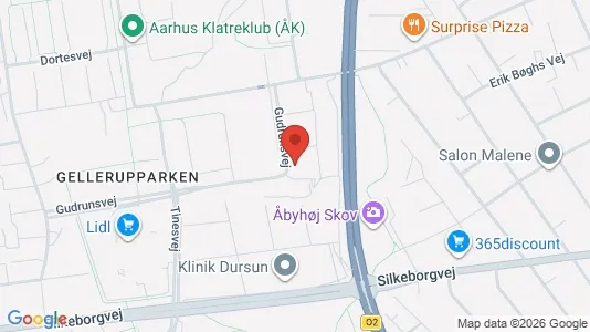 Lejligheder til leje i Brabrand - Foto fra Google Street View