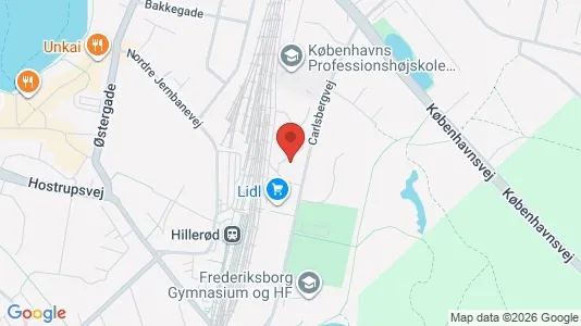 Lejligheder til leje i Hillerød - Foto fra Google Street View