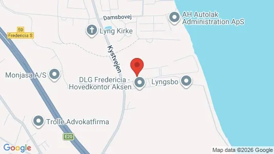 Lejligheder til leje i Fredericia - Foto fra Google Street View