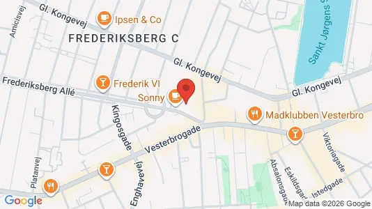 Lejligheder til salg i Frederiksberg C - Foto fra Google Street View