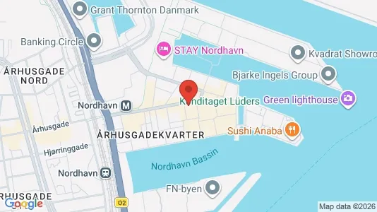 Lejligheder til leje i Nordhavn - Foto fra Google Street View