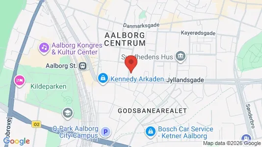 Lejligheder til leje i Aalborg Centrum - Foto fra Google Street View