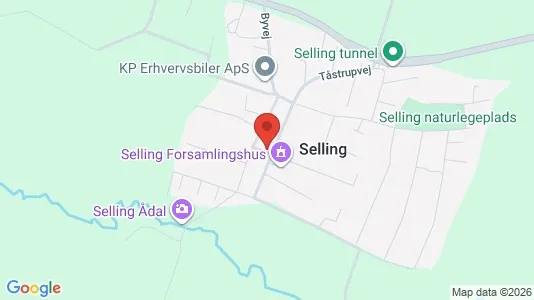 Lejligheder til salg i Hadsten - Foto fra Google Street View