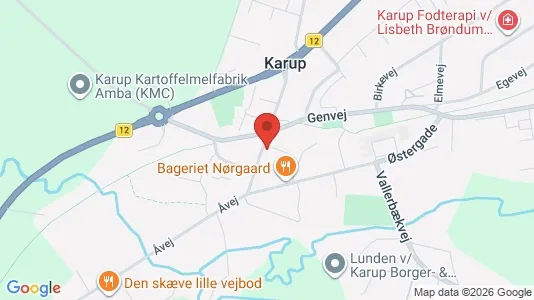 Lejligheder til salg i Karup J - Foto fra Google Street View
