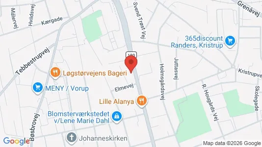 Lejligheder til salg i Randers SV - Foto fra Google Street View
